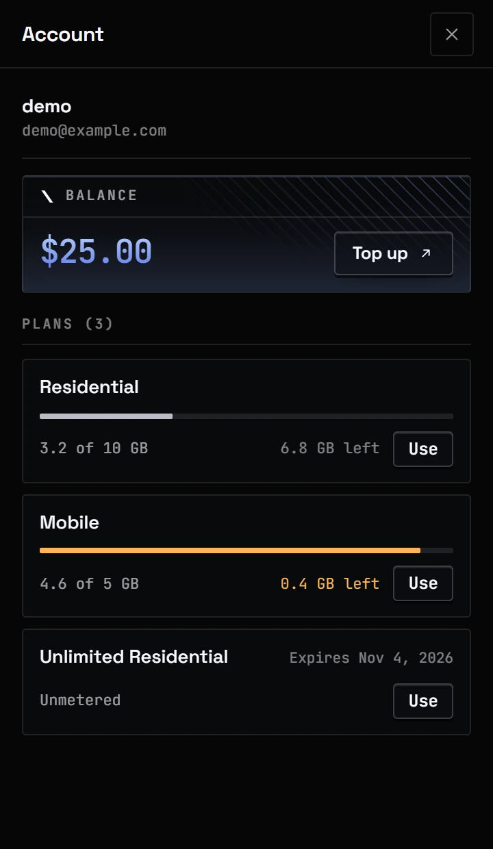 The extension popup: or sign in